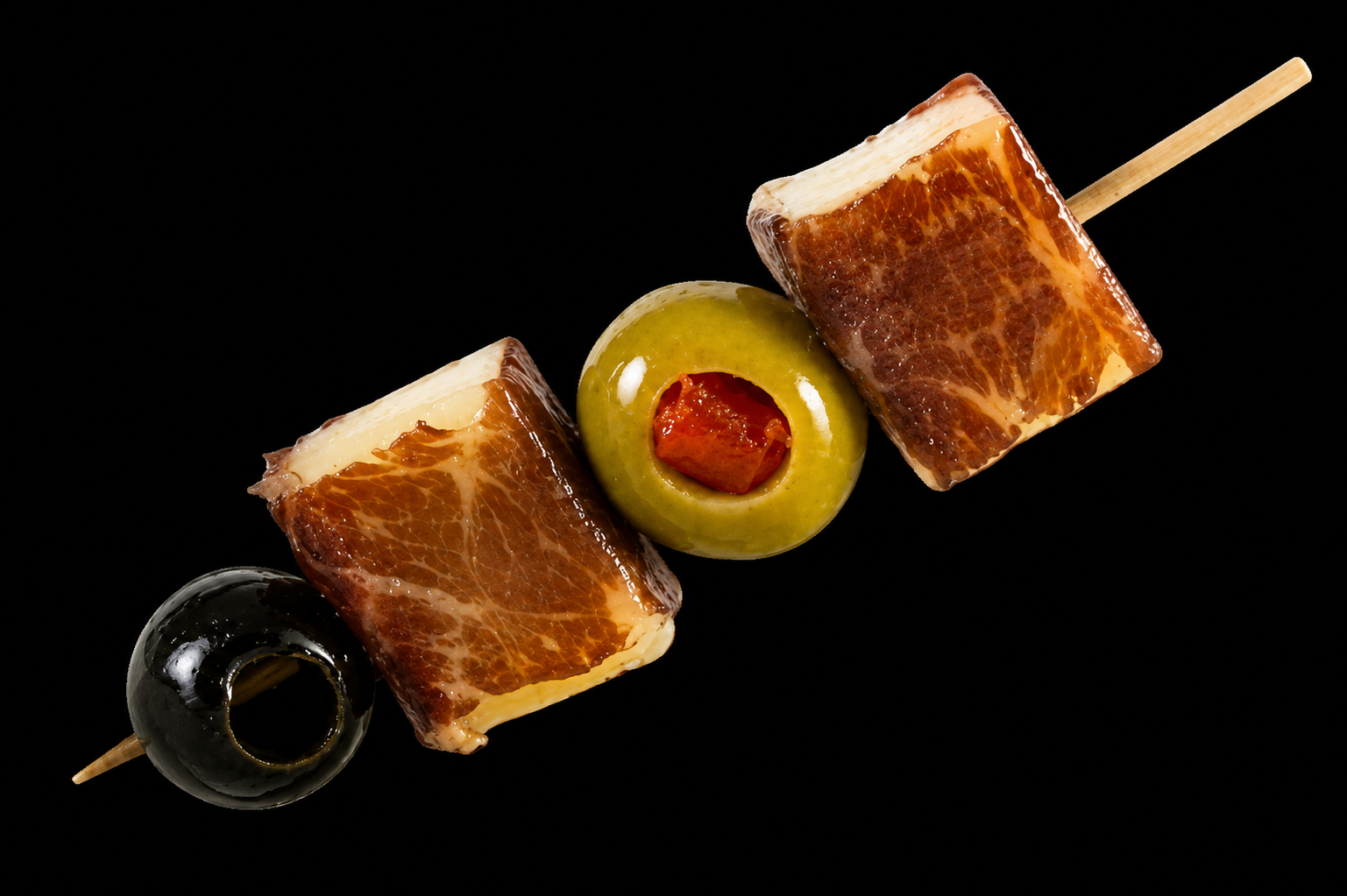 Cohete cecina queso