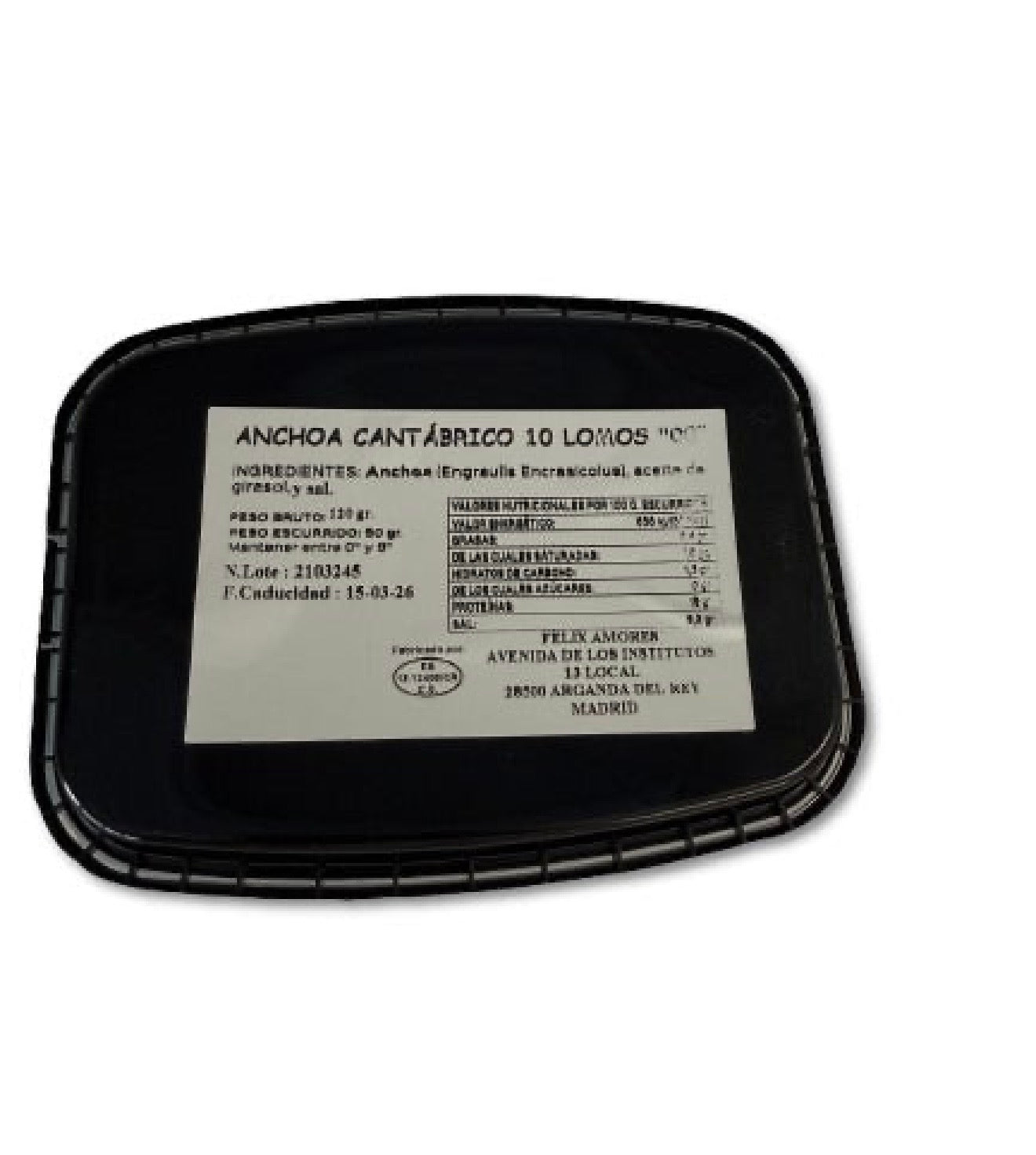 Anchoa 10 lomos XL