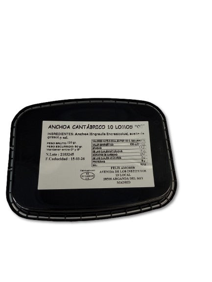 Anchoa 10 lomos XL