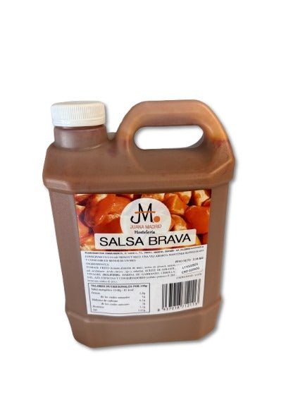 Botella salsa brava
