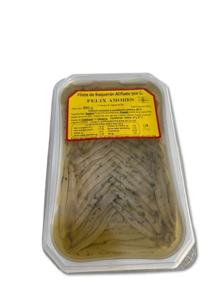 Boquerón aliñado 500gr